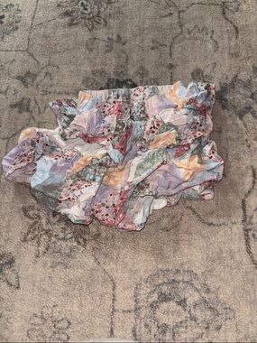 Garanimals Floral Ruffle Skirt in Pastel Pink, Lavender, Mint & Peach